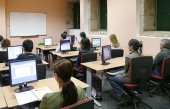 Alumnos en un aula